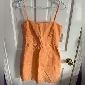 Francesca's Collections Tangerine Dress